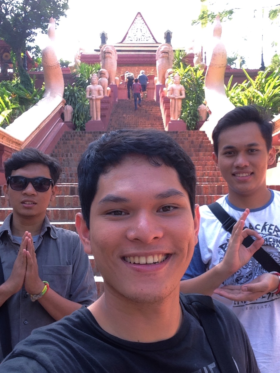 Taken in front of Wat Phnom
