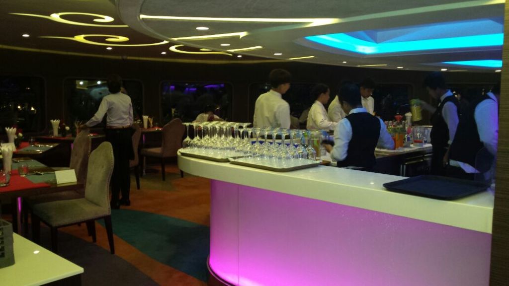 Bar inside the Cruise