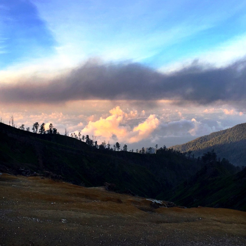 View from the other side of the caldera