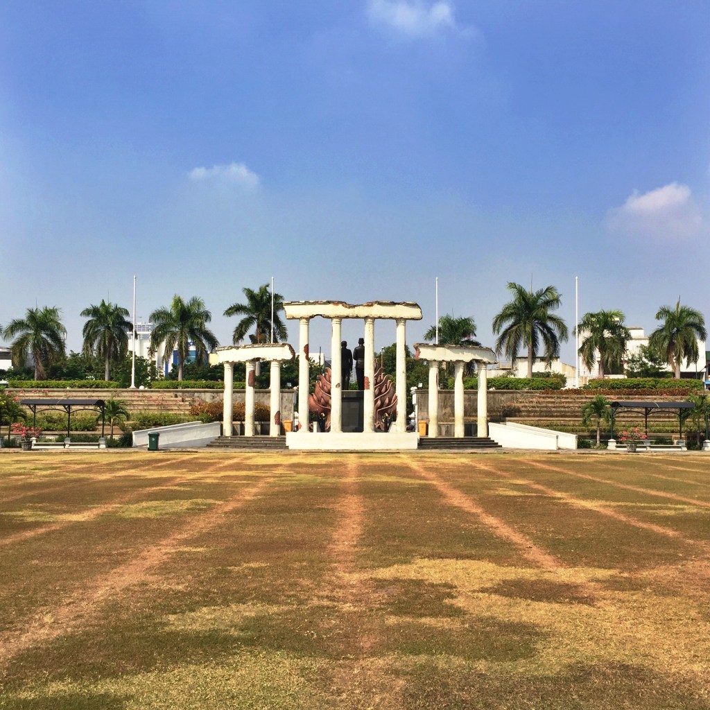 A park to remember the fallen heroes
